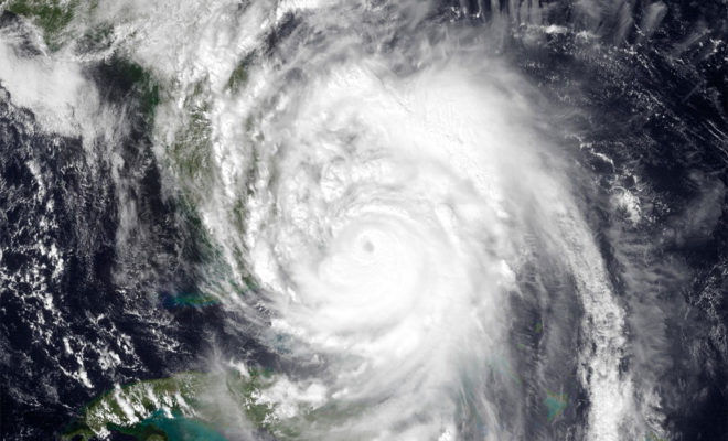 Hurricane Matthew Satellite Image