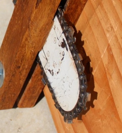 Alaskan Sawmill Front Clamp Detail