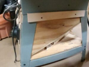 Table Saw Dust Collection Ramp